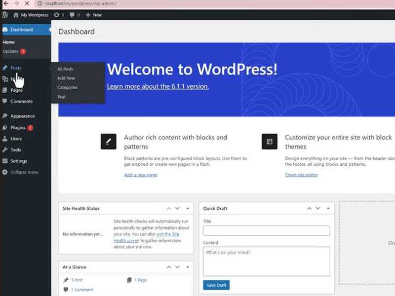 WordPress instalacija